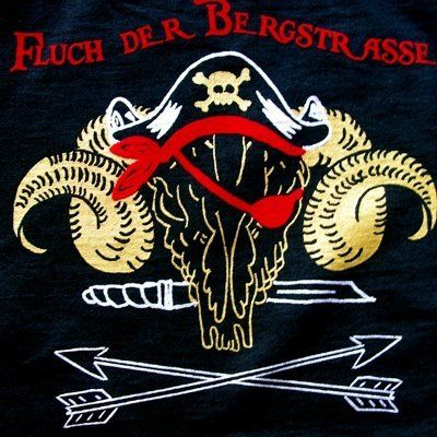 Kombinationsdruck Gold Silber Flock MacroFlock Heppenheim Suedhessen