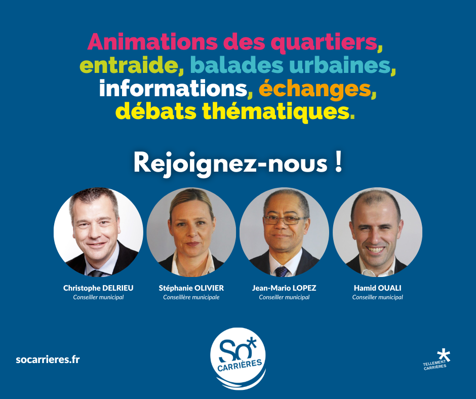 Rejoignez l'Équipe SoCARRIÈRES Rejoignez l'Équipe SoCARRIÈRES