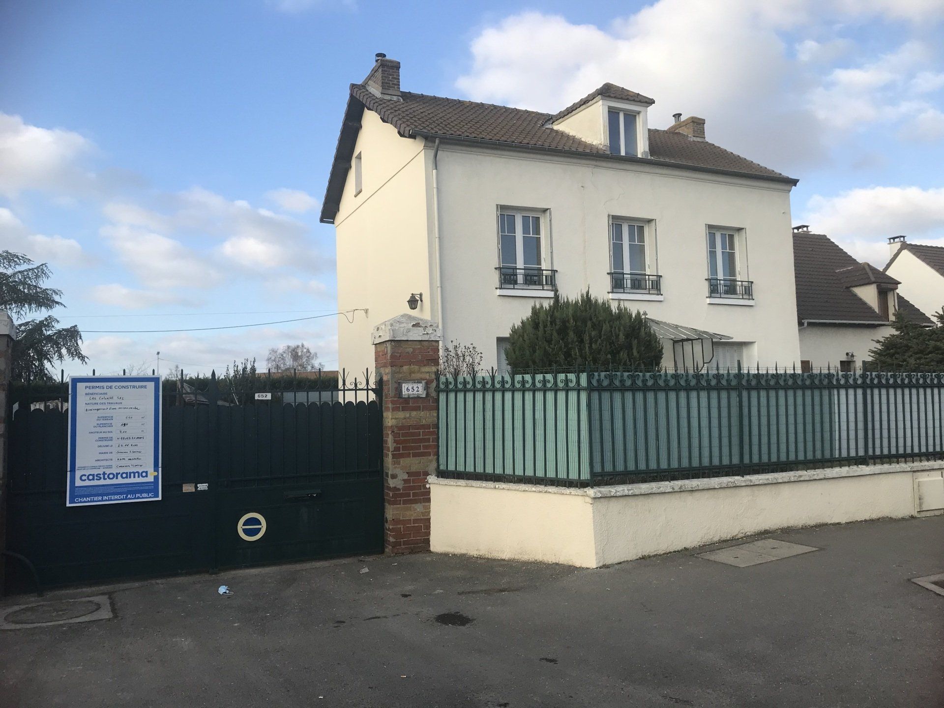 Les travaux de la future micro-crèche Avenue Maurice BERTEAUX sont déjà bien avancés