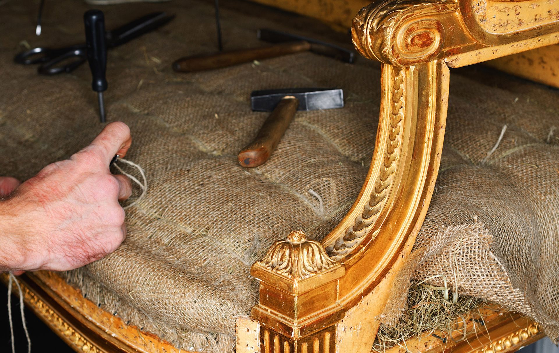 chair upholstery repairs
