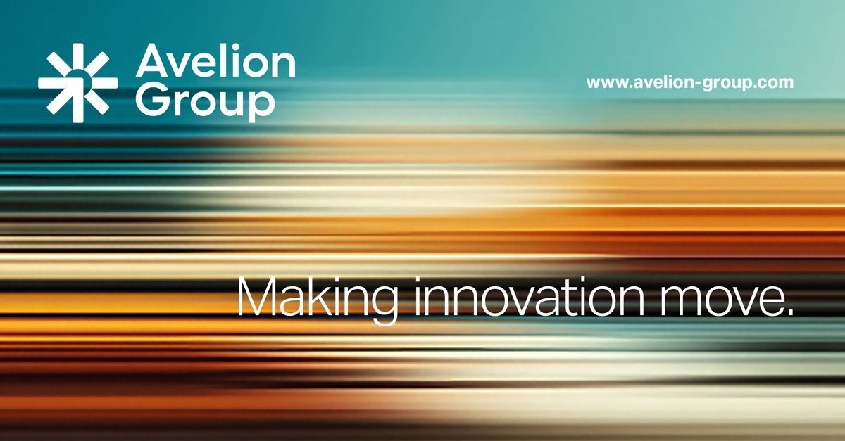 Avelion Group Headerbild mit Claim
