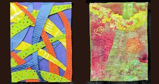 Above left: April Soncrant's