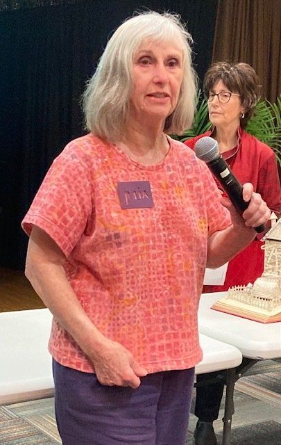 Julia Carpenter, Squares and Swirls dye-printing, 2022.