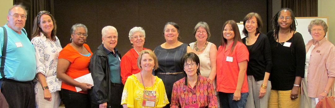 Left to Right - Chuck Baber, Michelle Knoerzer, Sherri Tootle, Mary Masal, Thelma Victor, April Soncrant, Denise Spillane, Fannie Narte, Carol Regan, VET, Carolyn Skei
Seated - Jules Rushing and Lu Peters
Not in Picture - JoAnn Musso