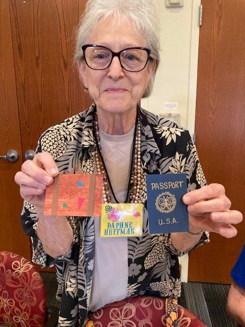 Daphne Huffman, Artist Trading Cards, 2022. Daphne Huffman, Artist Trading Cards, 2022.
