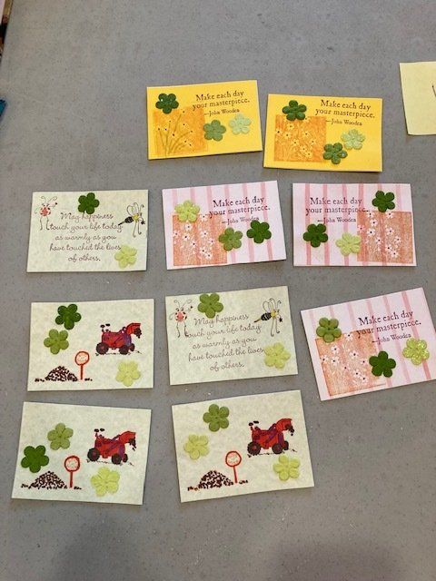 Cyndi Watson, Artist Trading Cards, 2022. Cyndi Watson, Artist Trading Cards, 2022.
