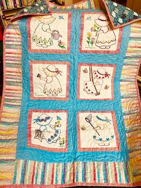 Carol Kovacs, baby quilt, 2022.