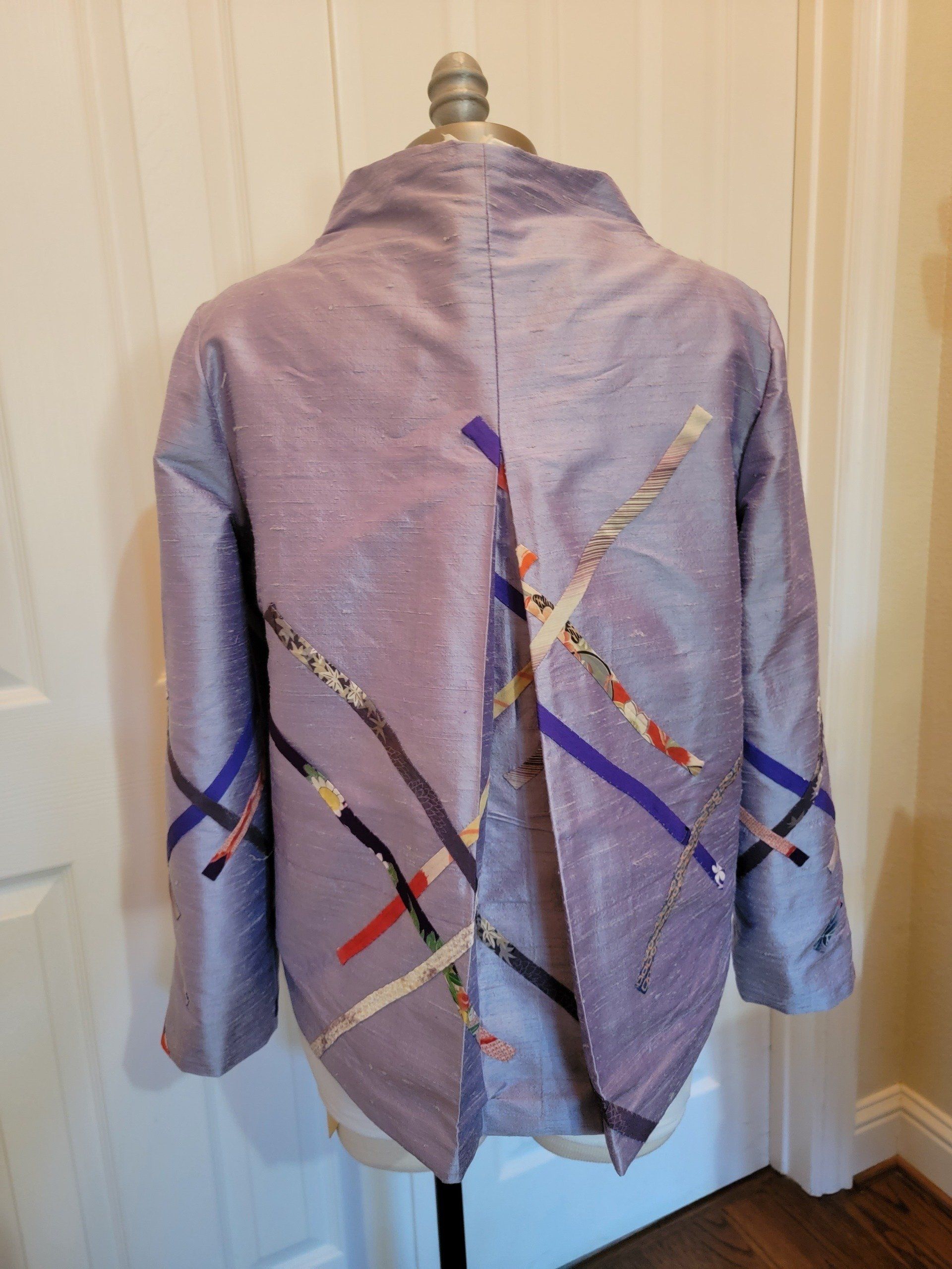 Markita Hall-Gumble, Japanese jacket (back detail), 2022.