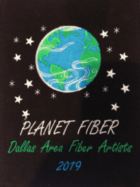 Planet Fiber  logo created by Lu Peters.