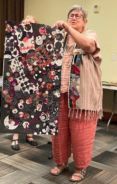 Reid Barnhart, Art Quilt, 2022. Reid Barnhart, Art Quilt, 2022.