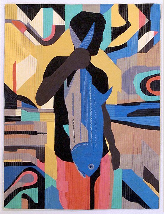 Carolyn Skei, Boy with Fish, 2022 Carolyn Skei, Boy with Fish, 2022