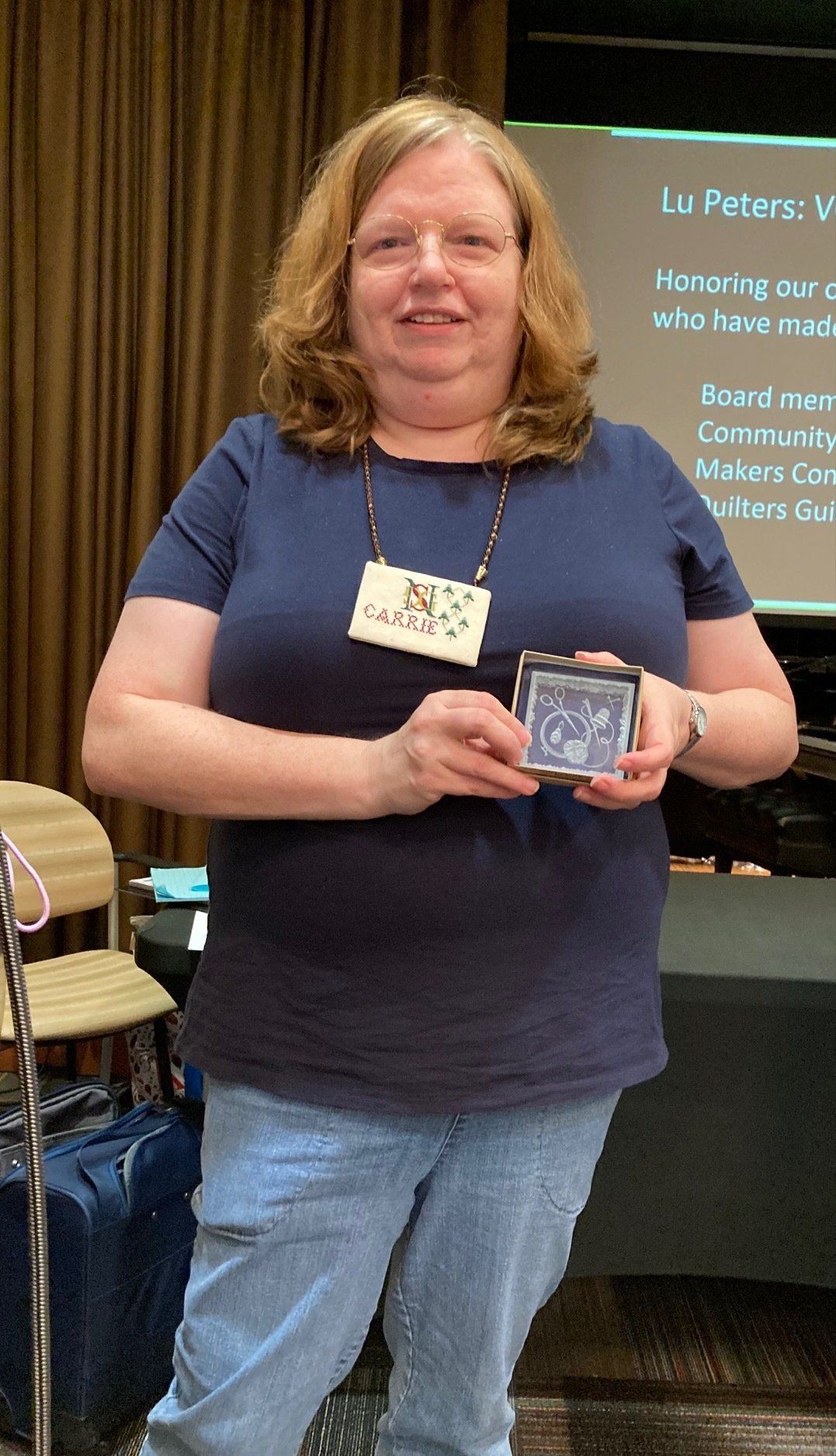 Carrie Noess, Outstanding Volunteer Award winner, 2022.