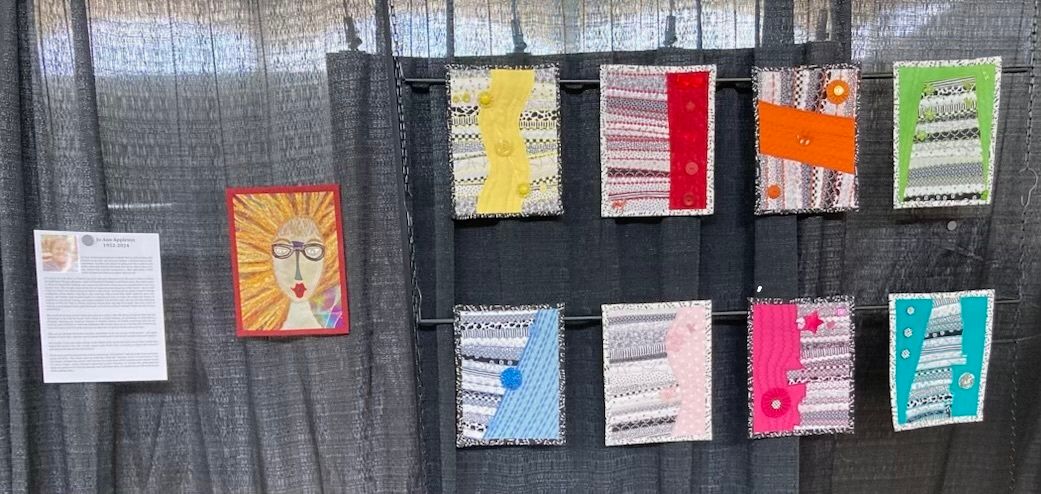 Jo Appleton exhibit at the 2025 Dallas Quilt Show