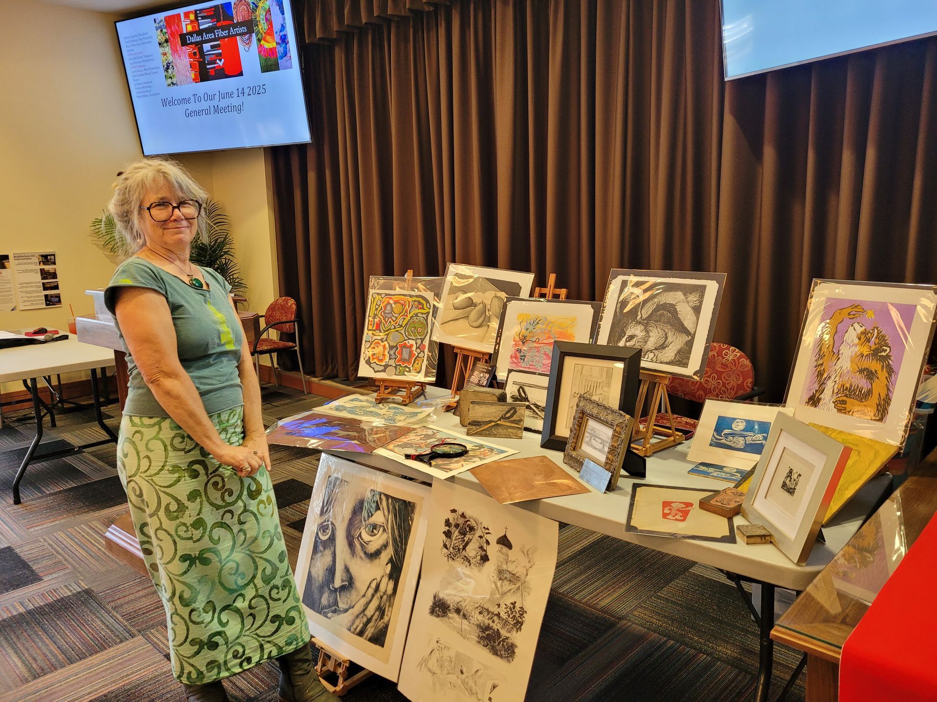 Terri Thoman, our presenter and mini-workshop leader.