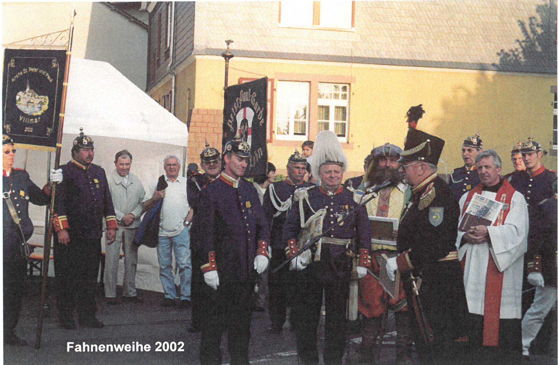 Fahnenweihe 2002