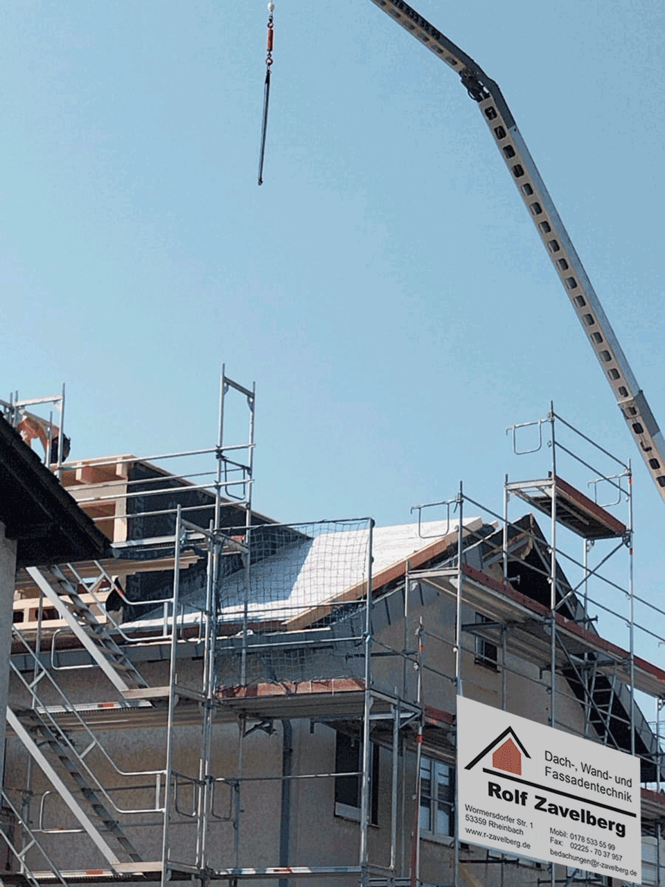 Dachsarnierung und -ausbau