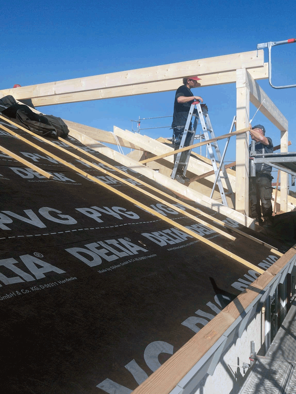 Dachsarnierung und -ausbau