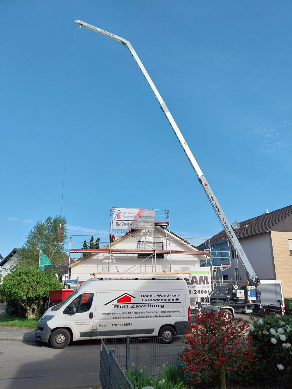 Dachsarnierung 1
