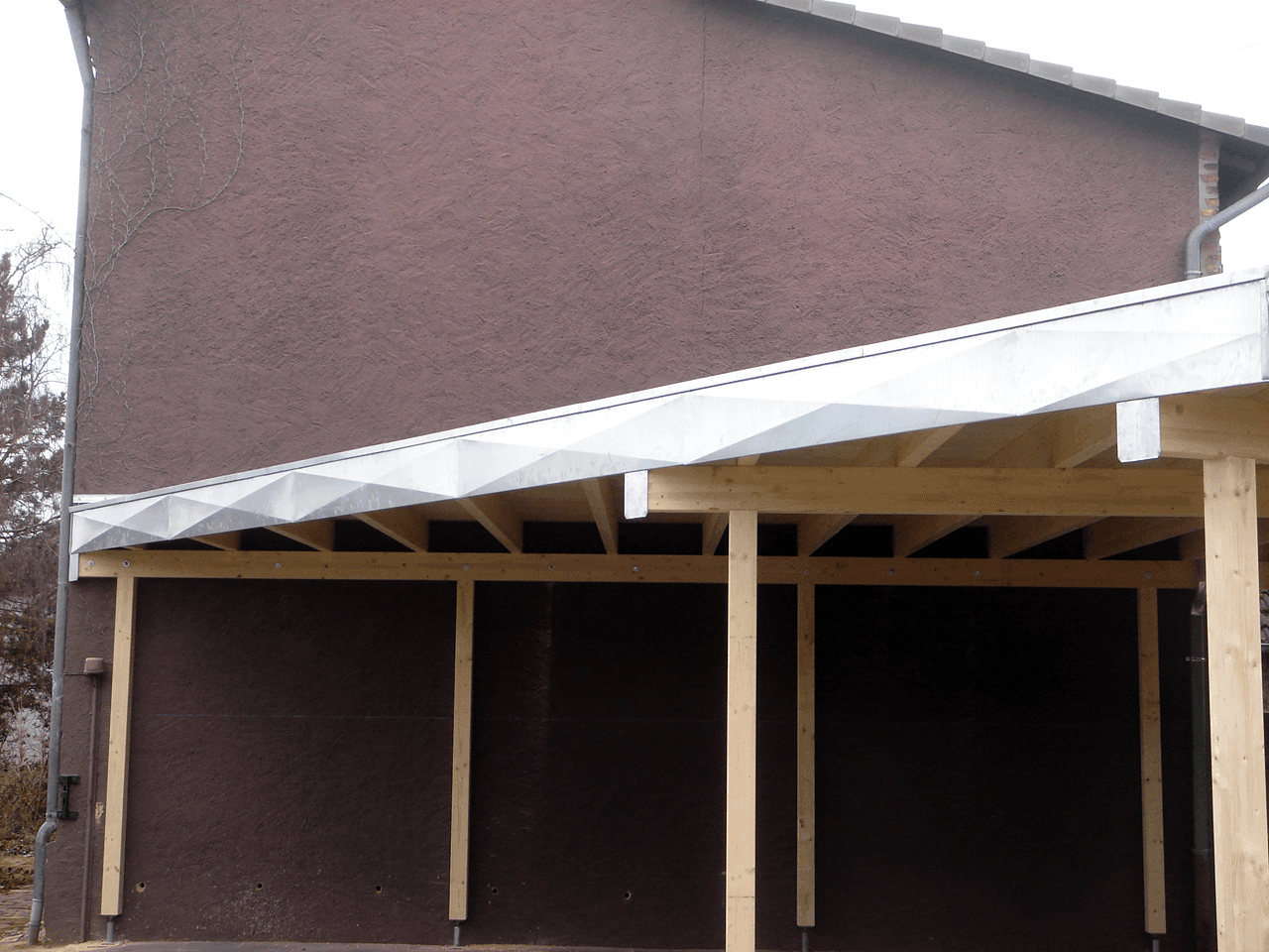 Carportarbeiten
