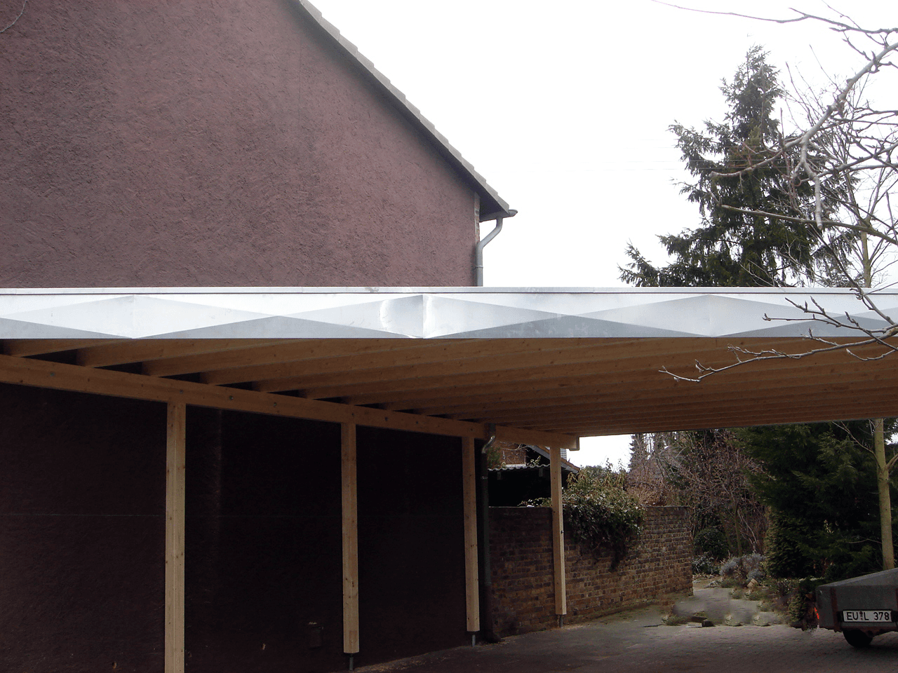 Carportarbeiten