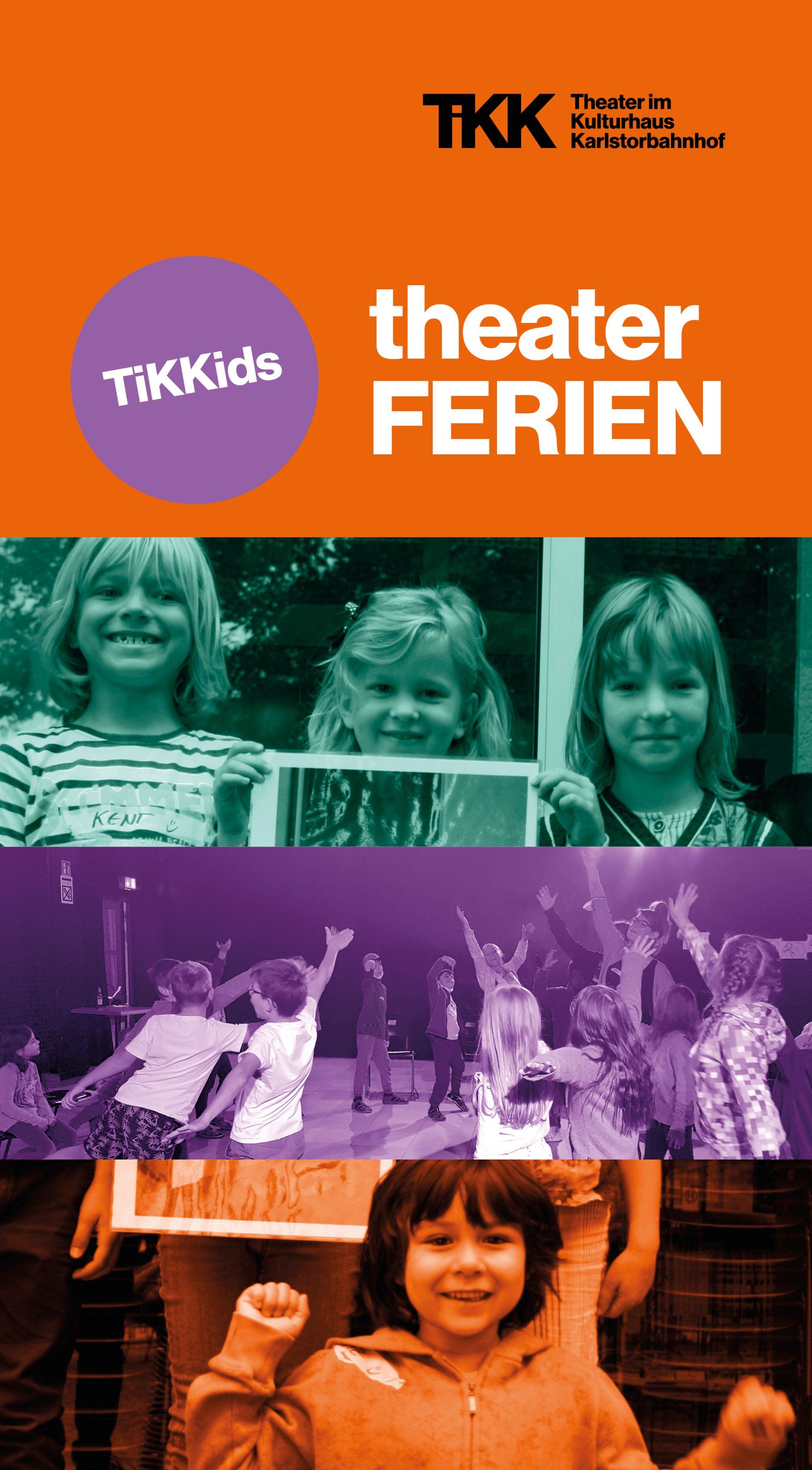 TiKKids TheaterFERIEN Flyer TiKKids TheaterFERIEN Flyer