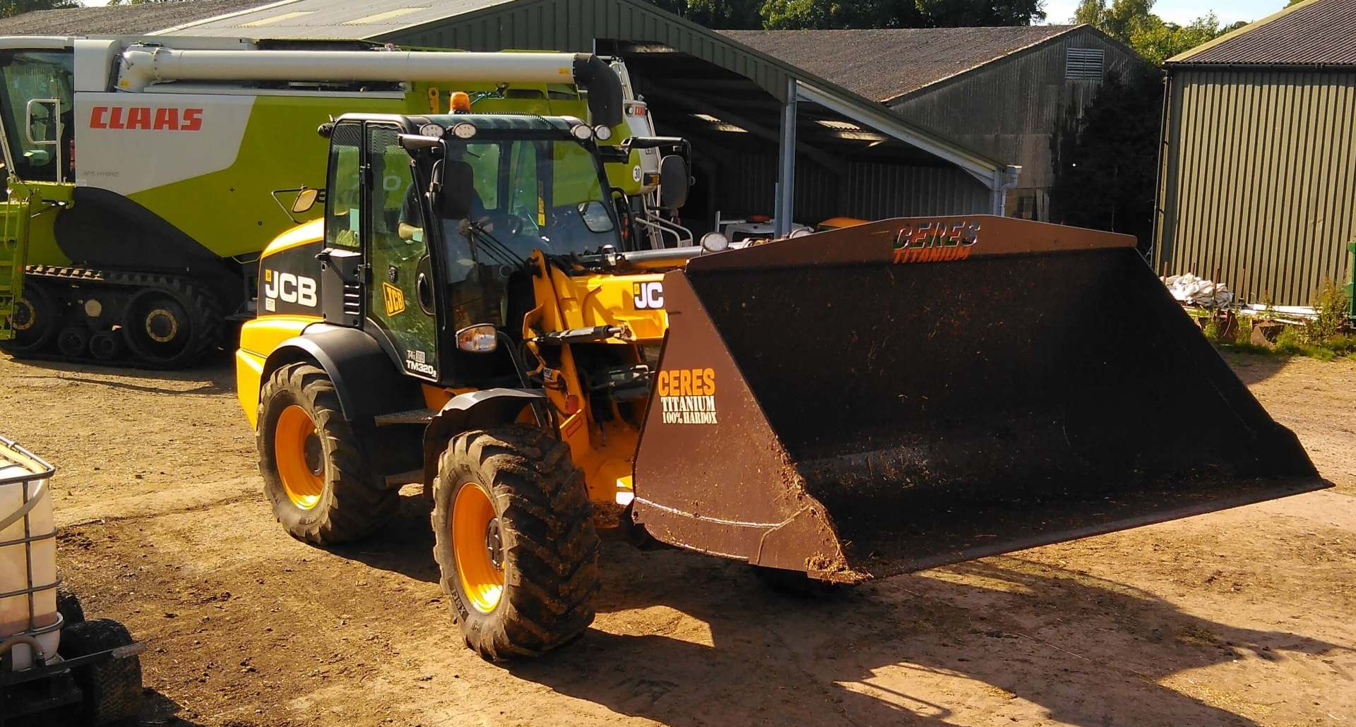 Ceres Titanium Telehandler Bucket Ceres Titanium Telehandler Bucket