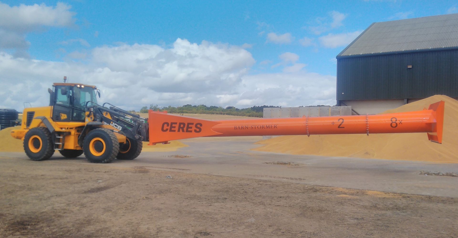 Ceres Grain Pusher Barn-Stormer