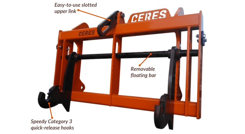 Ceres Implement Mover Linkage-Lift Features