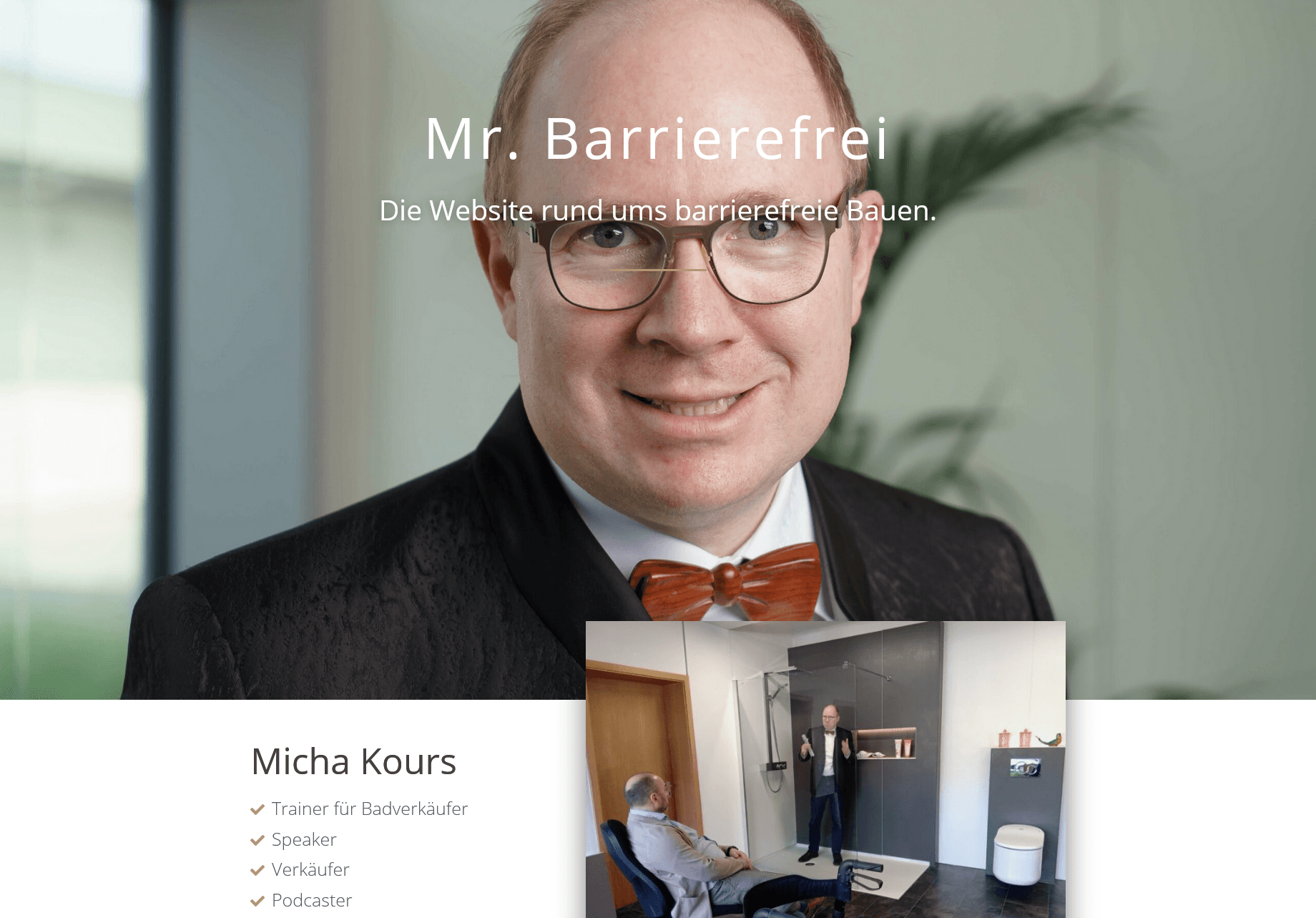 Mr. Barrierefrei - Rat und Tat...