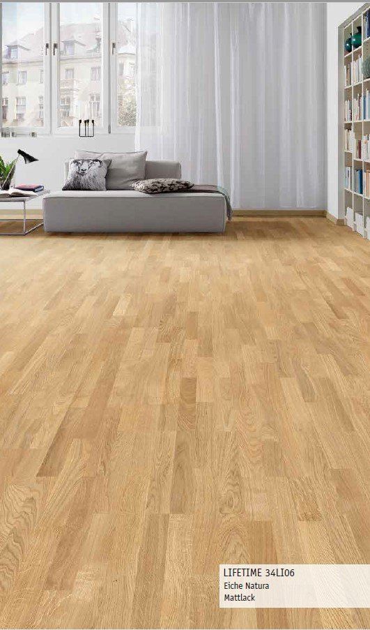 23 % Rabatt Parkett Lifetime Eiche Natura