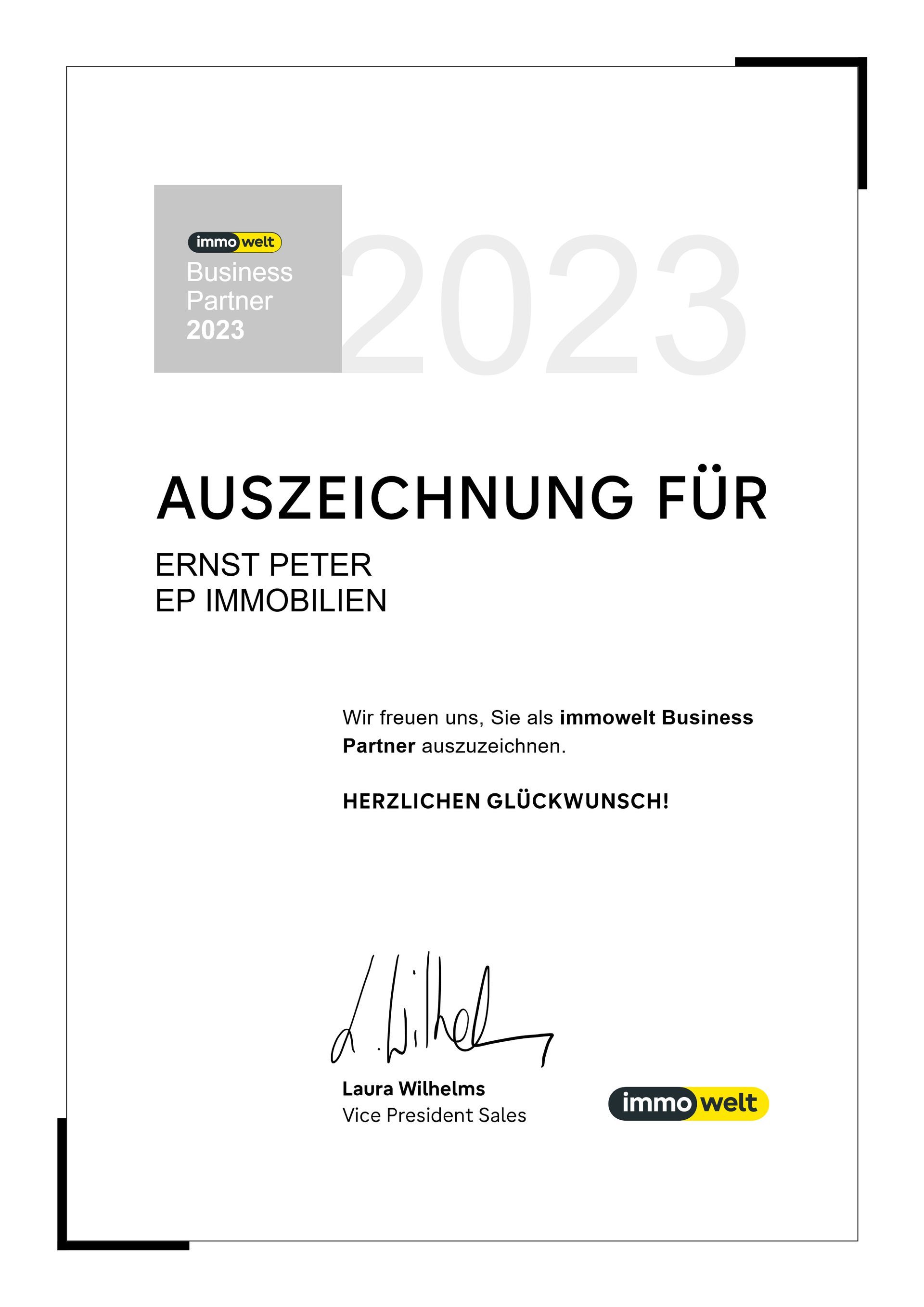 Business Partner Immowelt