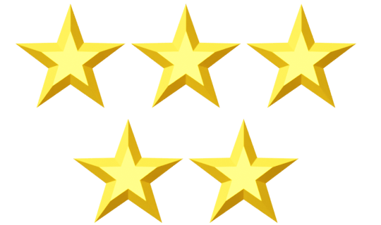 5 star review 5 star review