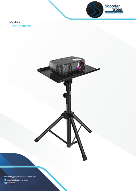 tripode para video proyector, soporte para proyector, base-a-piso-para-video-proyector