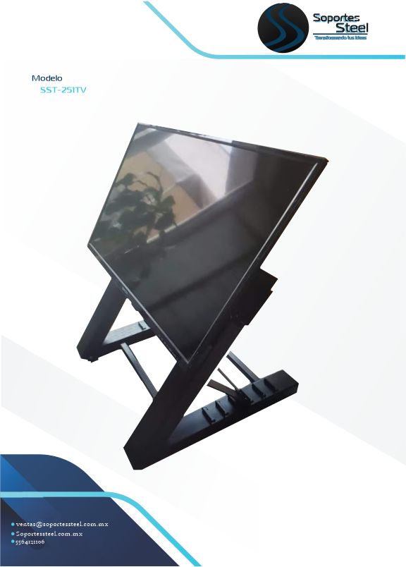 Fabricación de pedestales a la medida de tu pantalla, pedestal , para salas de juntas o conferencia.