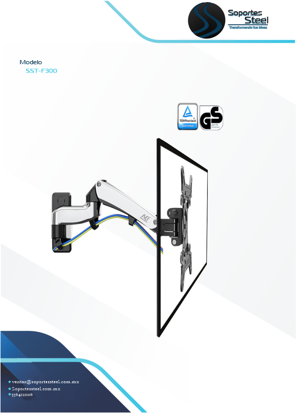 Soporte-de-brazo-articulado-f300-north-bayou-en-soportes-steel