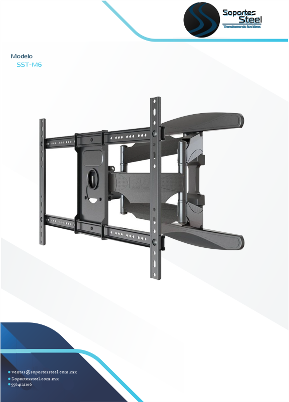 Soporte-para-pantalla-de-55 pulgadas-a-70-pulgadas-de-venta-en-soportes-steel