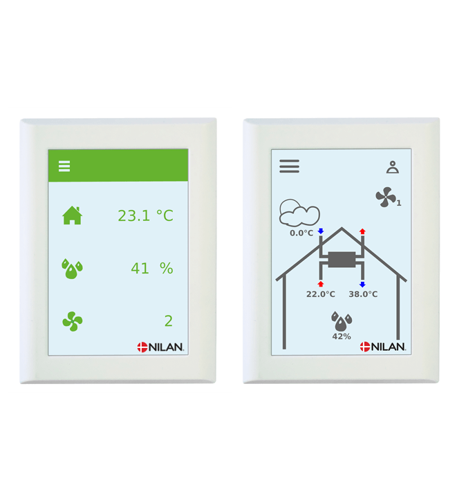 LÜFTUNGSGERÄTE mit CTS-602 HMI
für Wärmepumpen GEO / AIR: siehe eigenes Protokoll