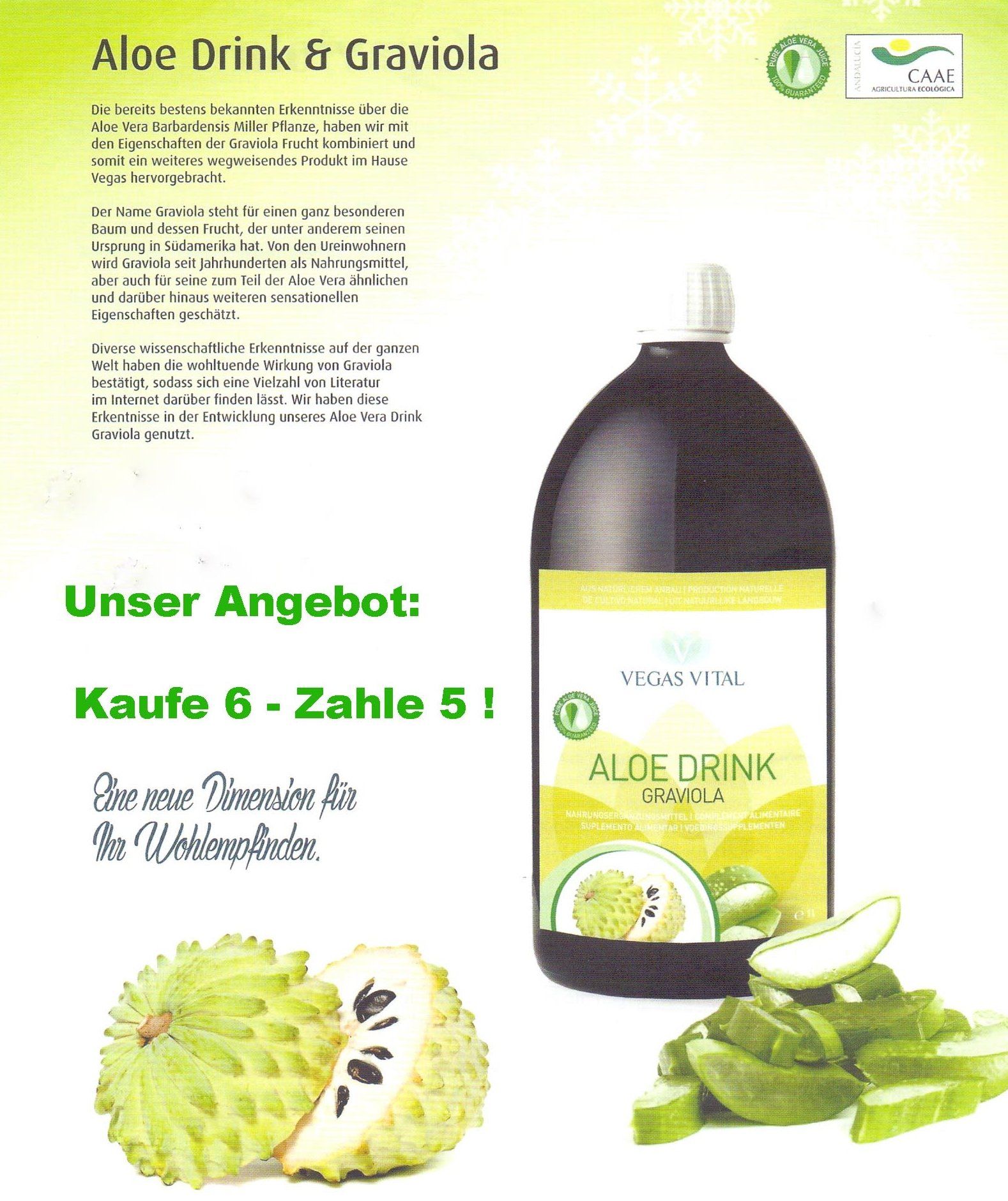 Buy 6 bottles - Pay for only 5 bottles of Aloe Vera Drinks Buy 6 Places - Pay for only 5 bottles of Aloe Vera Drinks
