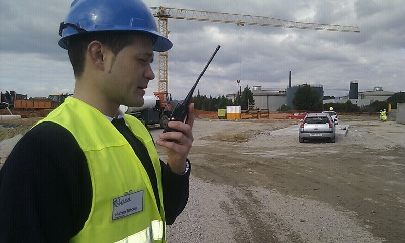 control acceso obras trisquel servicios auxiliares