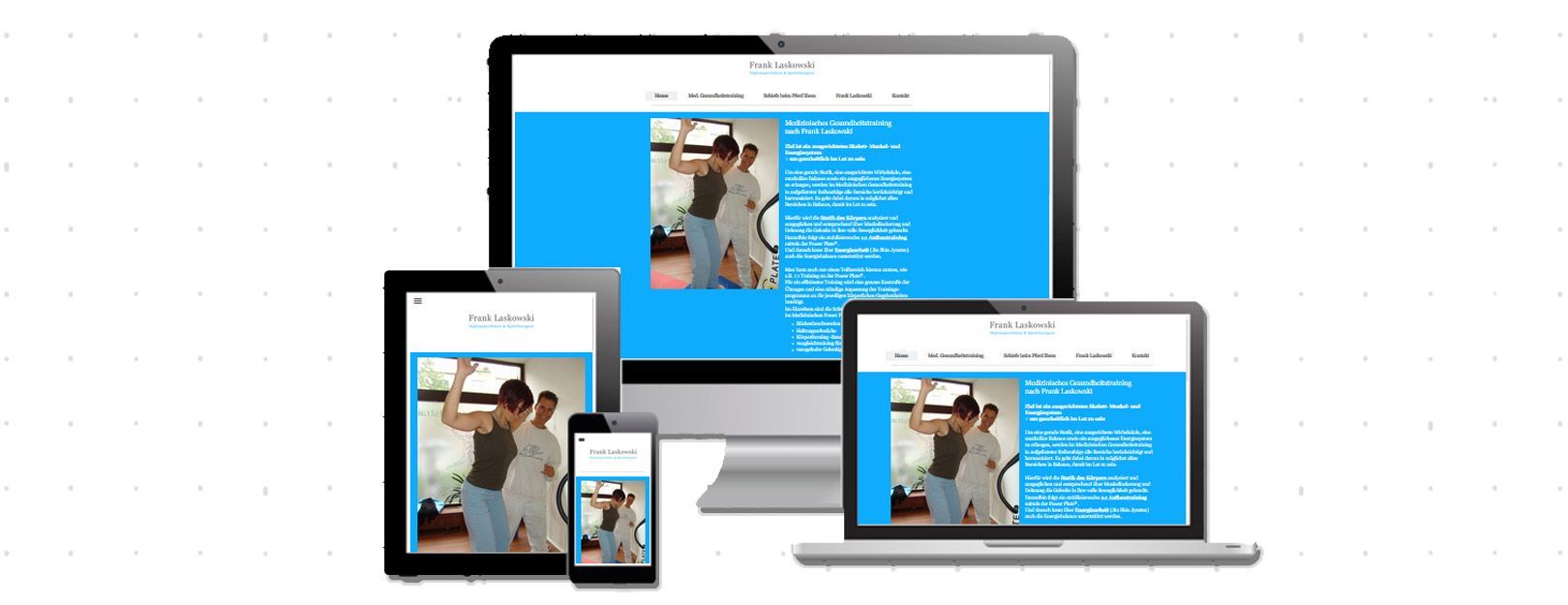 Website Gesundheitstraining