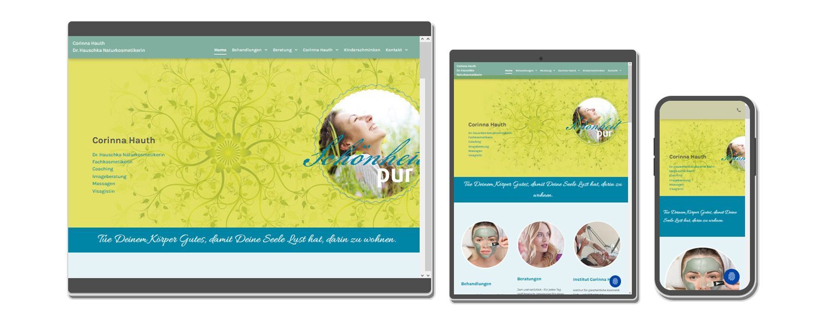 Naturkosmetik Karlsruhe Corinna Hauth Website