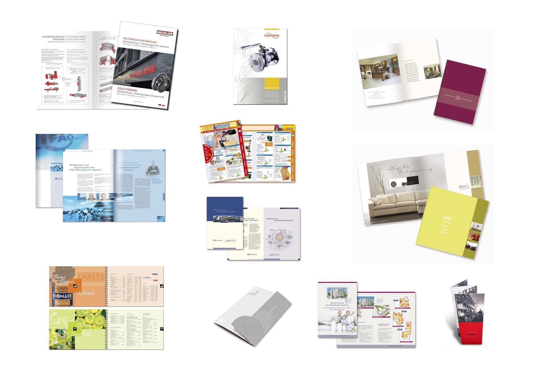 Referenzen Broschüren Britta Günzel