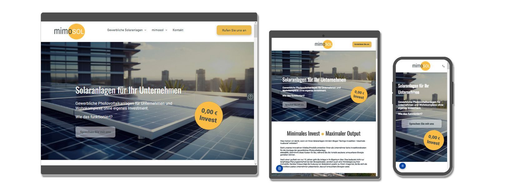 Gewerbliche Solaranlagen für Unternehmen