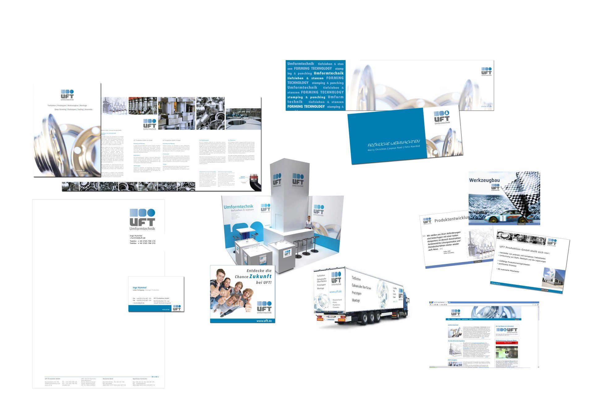 Leistung Werbeagentur: Coorperate Design für Unternehmen