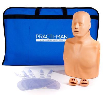 Torsos de entrenamiento para formación en primeros auxilios y RCP.