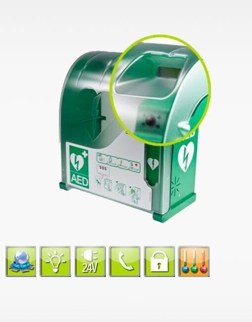 CABINA DESFIBRILADOR AIVIA 300