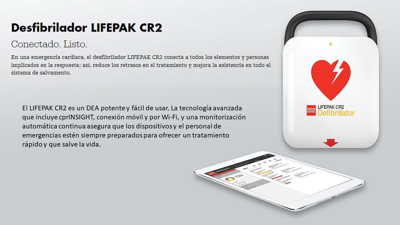 DESFIBRILADOR LIFEPAK CR-2
