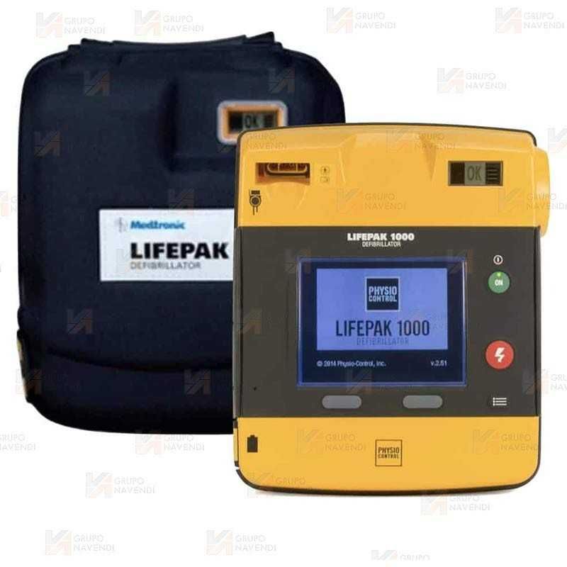 DESFIBRILADOR LIFEPAK® 1000 Desfibrilador LIFEPAK 1000 profesional con pantalla ECG y alta resistencia IP55