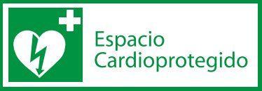 Espacio cardioprotegido con desfibrilador Espacio cardioprotegido con desfibrilador