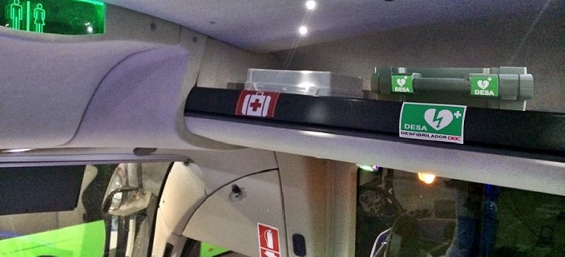 DESFIBRILADOR EN TRANSPOTE PBLICO